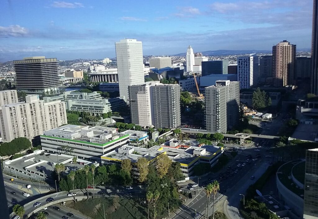 Thumbnail-For-Top-View-Downtown Los Angeles-Square-By-Relislaw